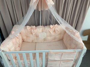 PEPPIbambini ROYAL Somon Miriam Biancheria da letto per bambini 11 pezzi, 100% Cotone con Ricamo - immagine 7