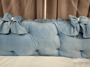 PEPPIbambini ROYAL Blue Velvet Biancheria da letto per bambini 11 pezzi, 100% Cotone con Ricamo - immagine 5